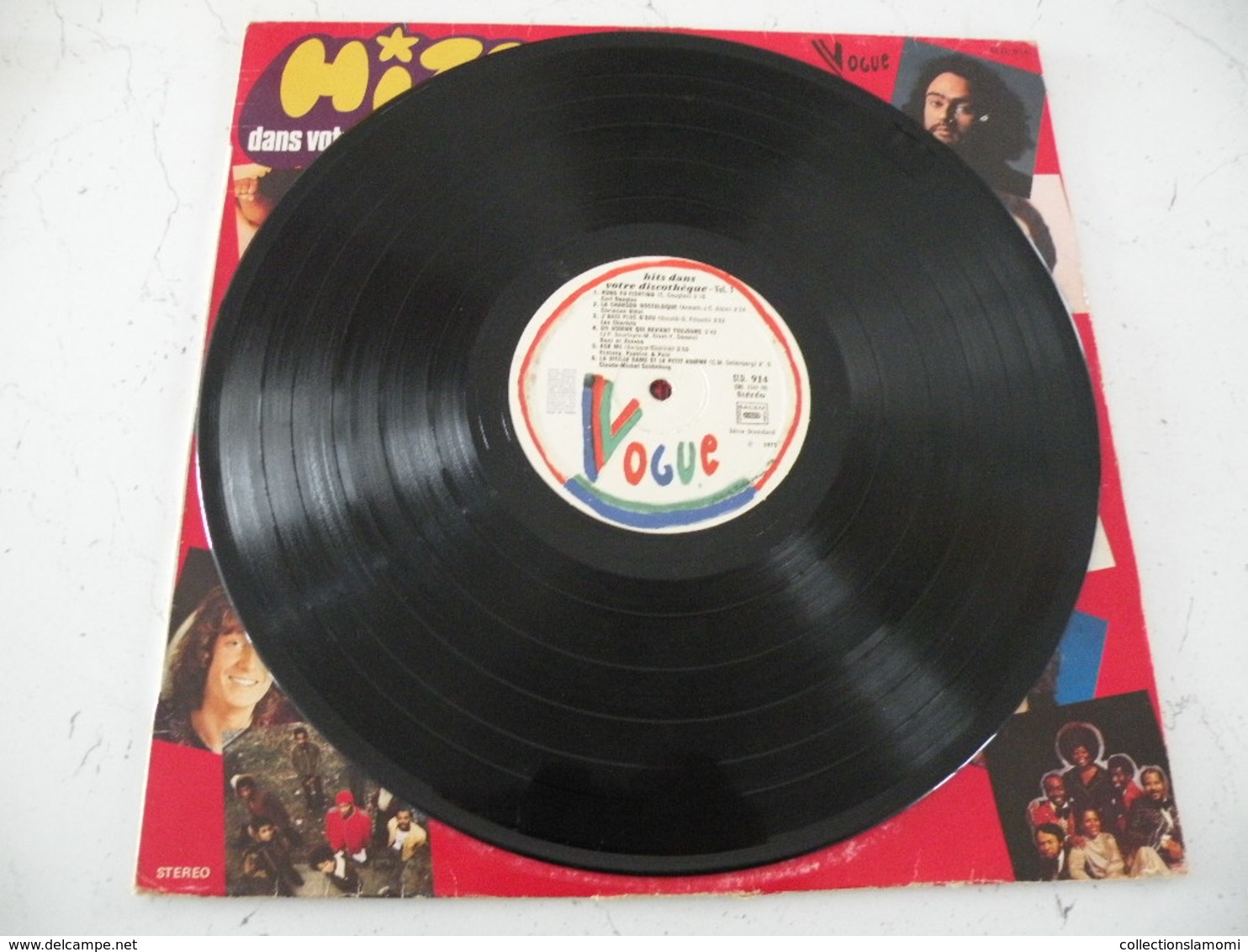 Hits En Versions Originales 1975 -  (Titres Sur Photos) - Vinyle 33T - Hit-Compilations