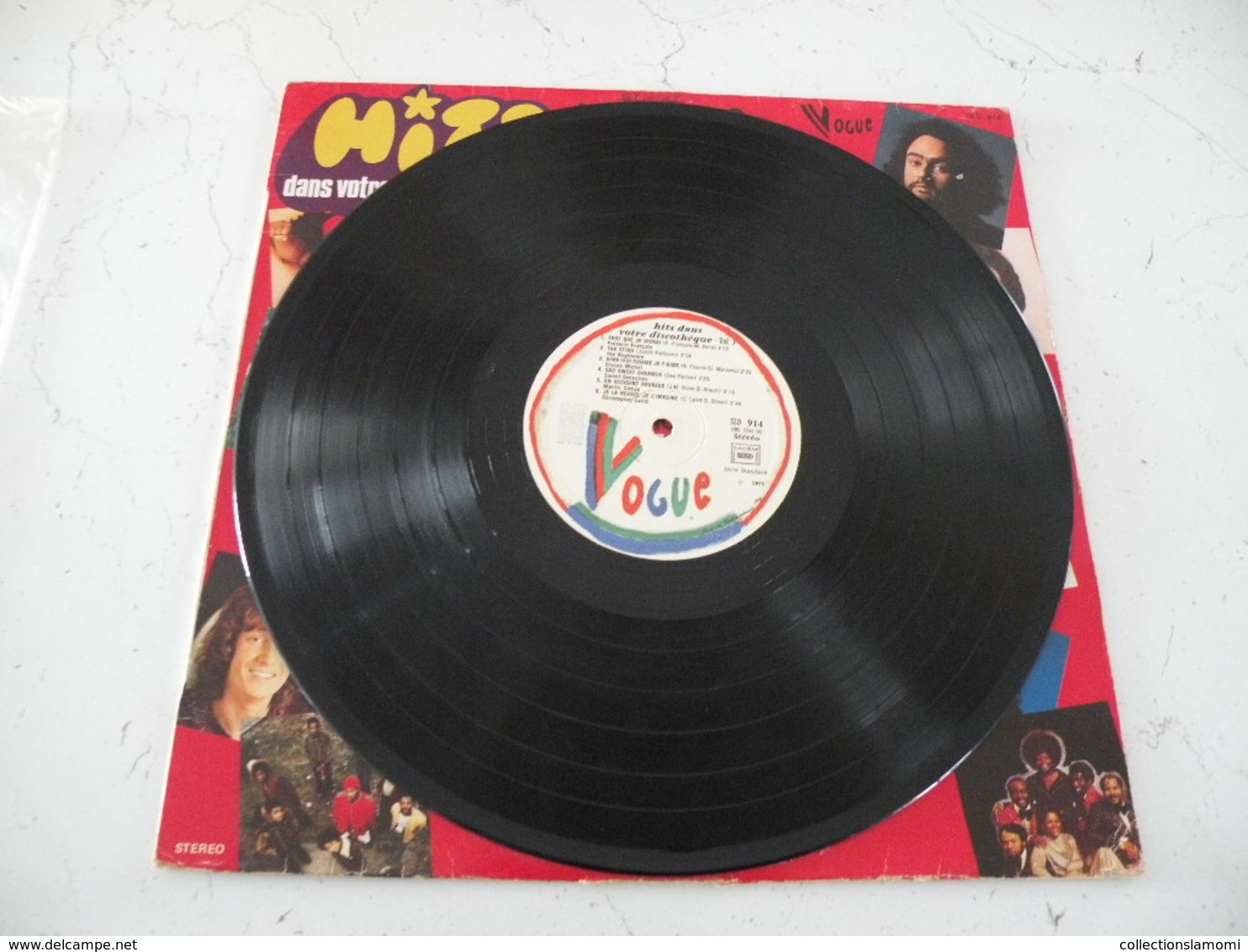 Hits En Versions Originales 1975 -  (Titres Sur Photos) - Vinyle 33T - Compilations