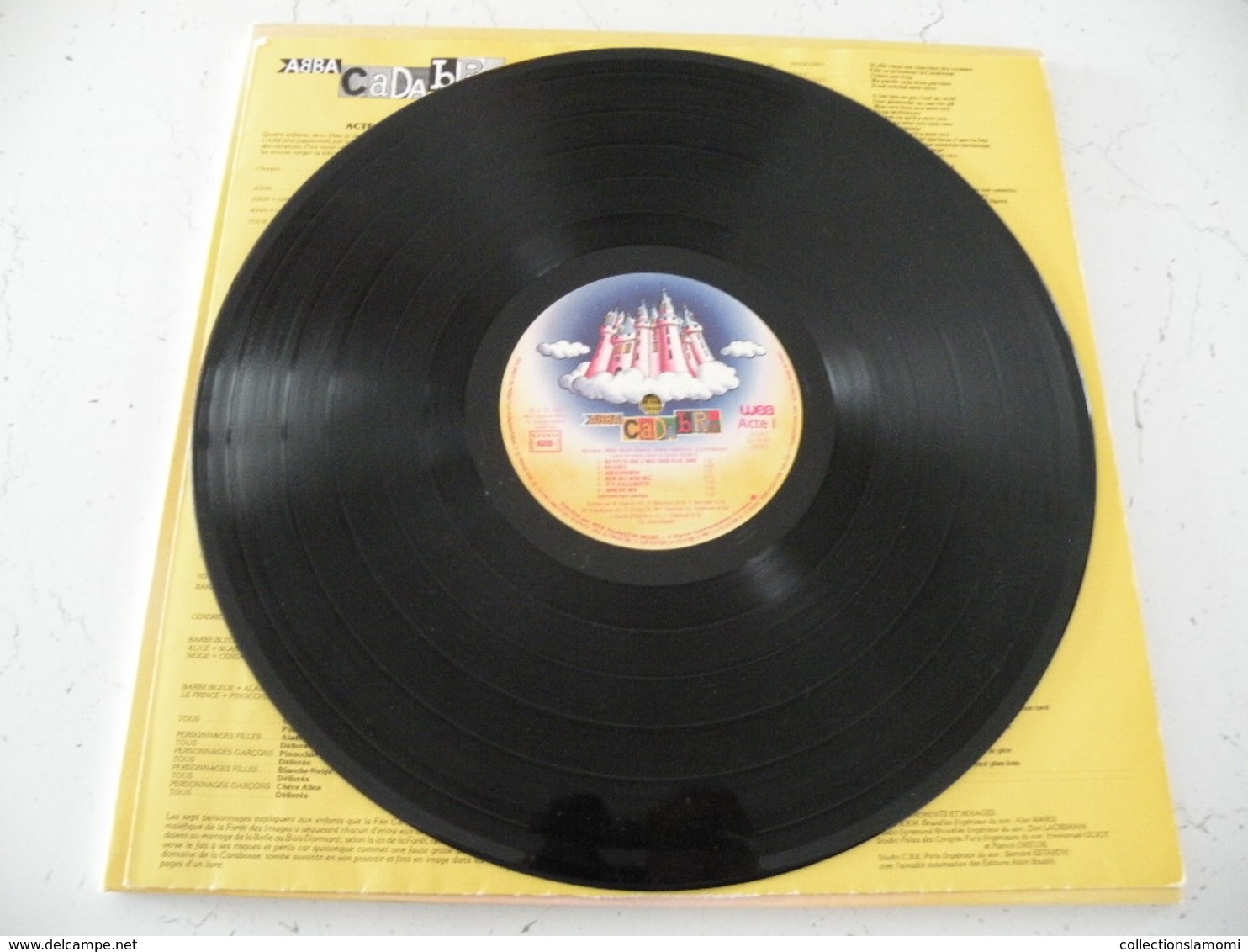 ABBA CADABRA, Conte Musical 1983 -  (Titres Sur Photos) - Vinyle 33T - Kinderlieder