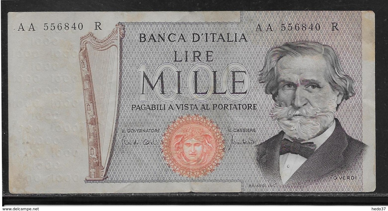 Italie - 1000 Lire - Pick N°101a - TB - 1000 Lire