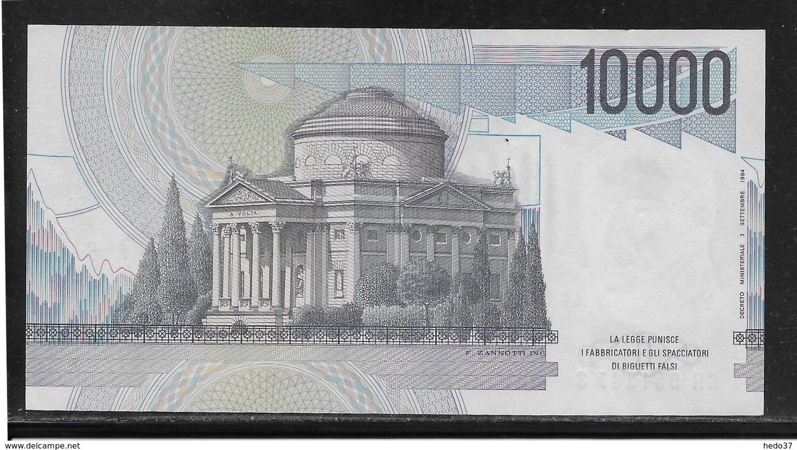 Italie - 10000 Lire - Pick N°112d - SPL - 10000 Liras