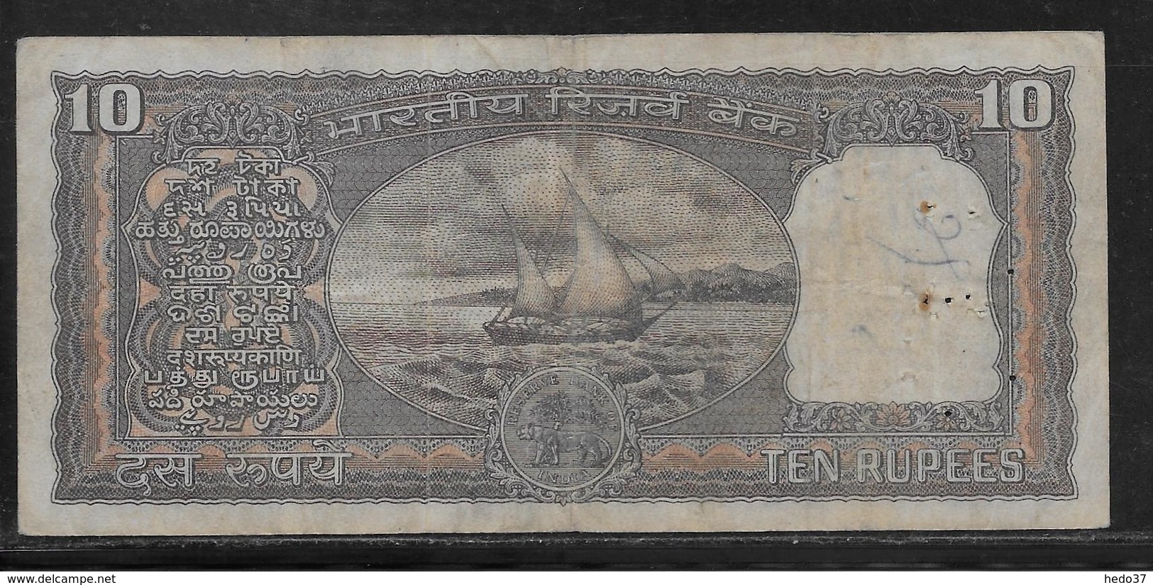 Inde - 10 Rupees - Pick N°60A - TB - Inde