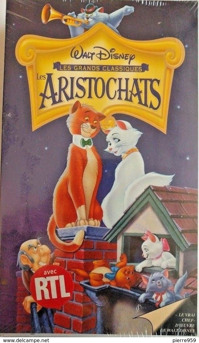 LES-ARISTOCHATS-VHS - Animatie