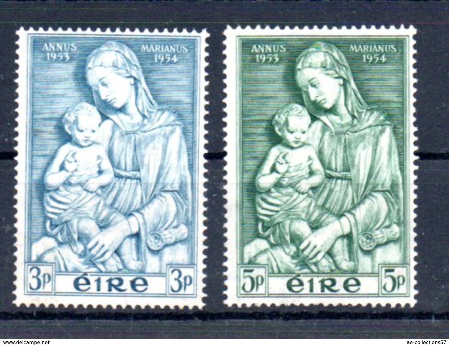 Irlande  /  N 122 Et 123 / NEUFS Avec Trace De Charnière - Neufs