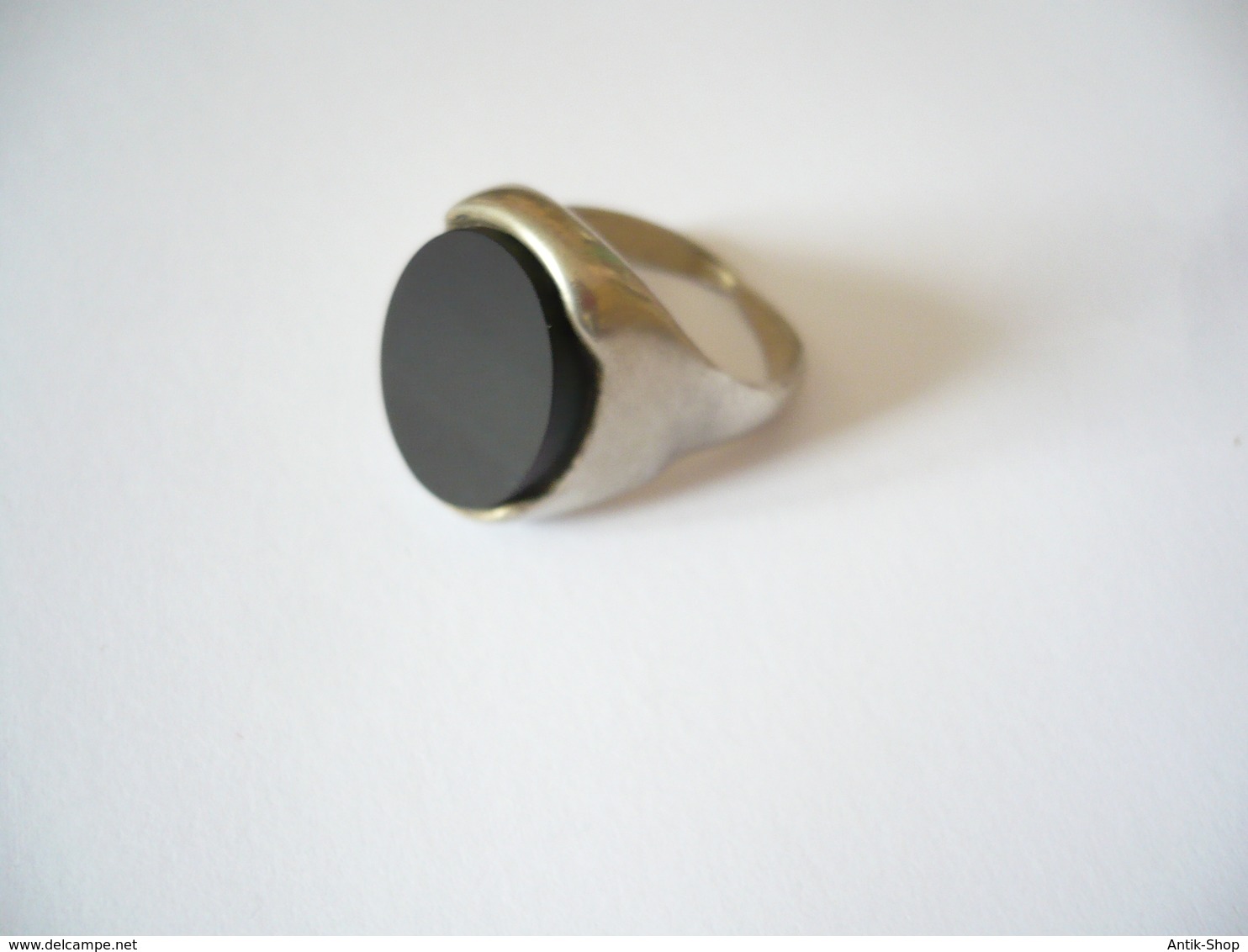 Herren-Ring Mit Onyx-Platte   (551) Preis Reduziert - Ringe