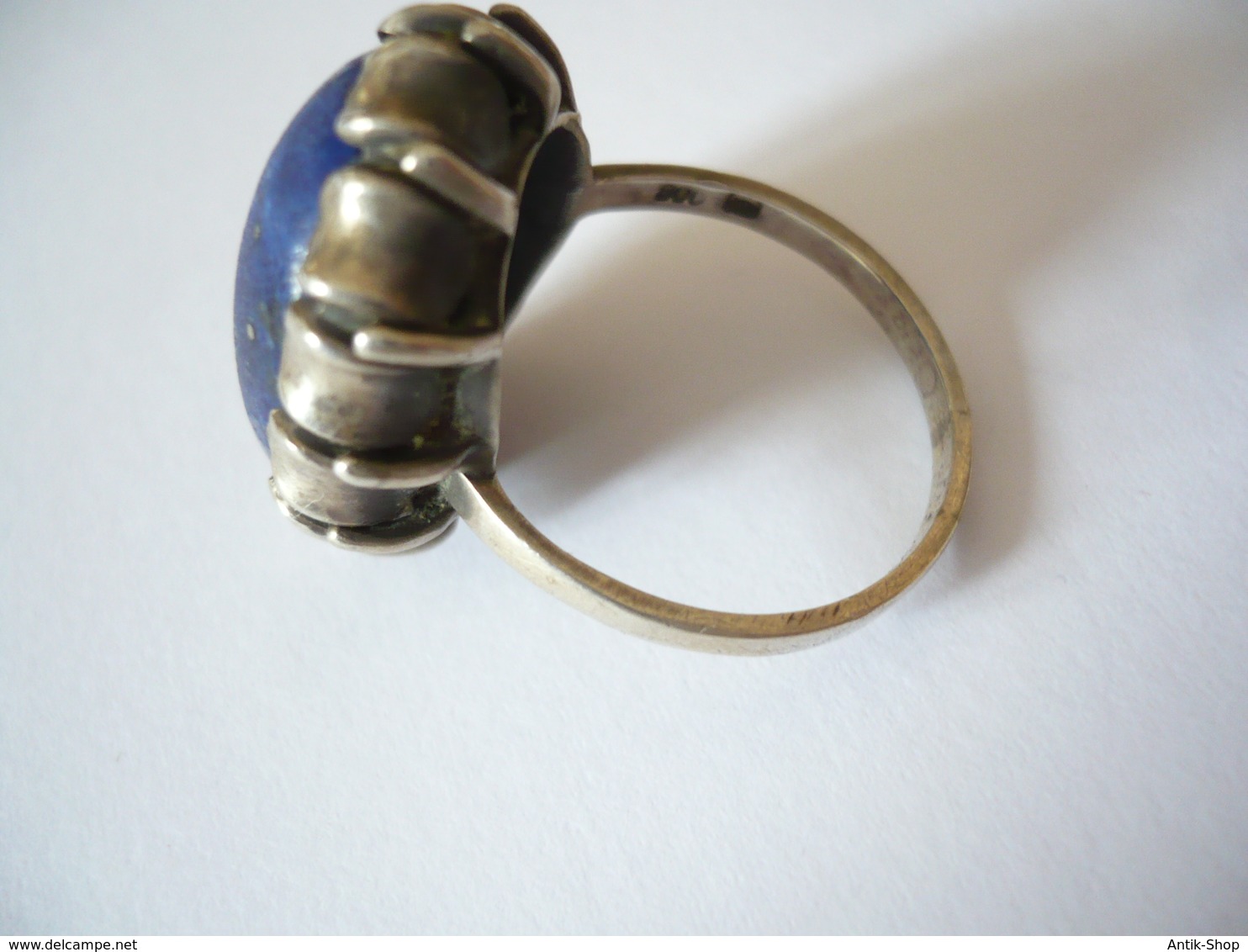 Ring Mit Großem Lapislazuli   (552) Preis Reduziert - Rings