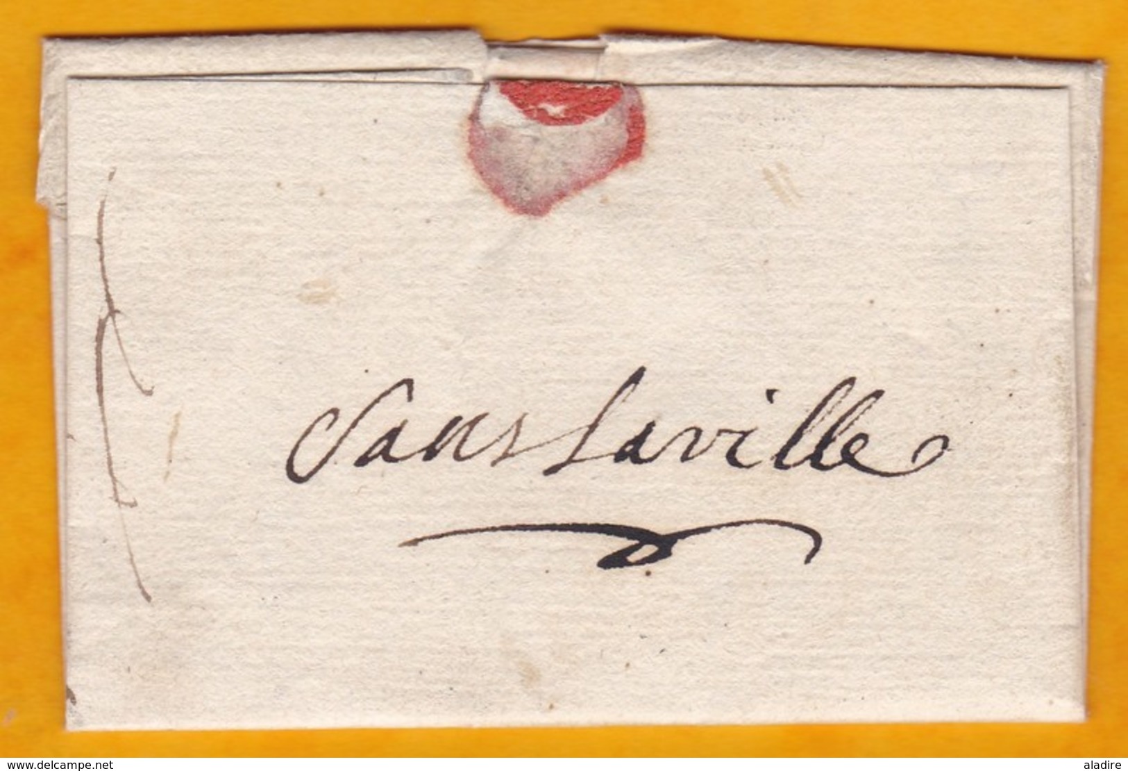 1778 - Lettre Avec Correspondance Sur Parchemin De Belleville Sur Saône  Vers Lyon (écrite à Beaujeville) - 1701-1800: Precursori XVIII