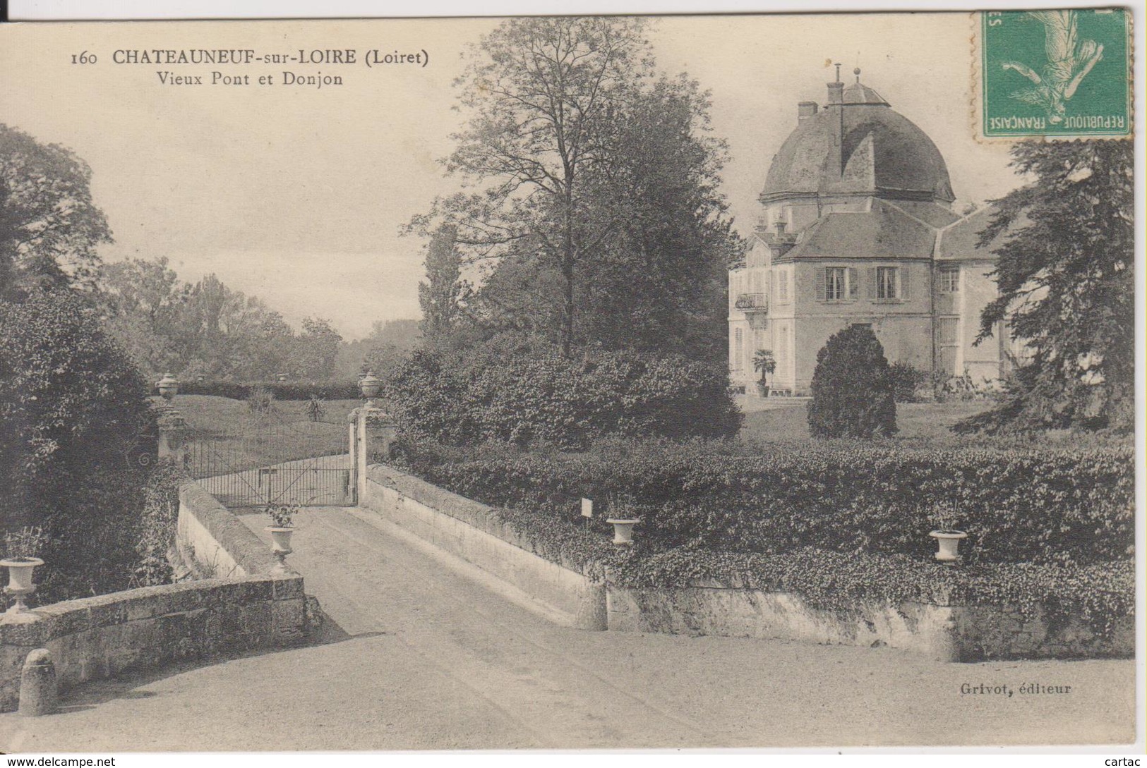 D45 - CHATEAUNEUF SUR LOIRE - VIEUX PONT ET DONJON - Autres & Non Classés