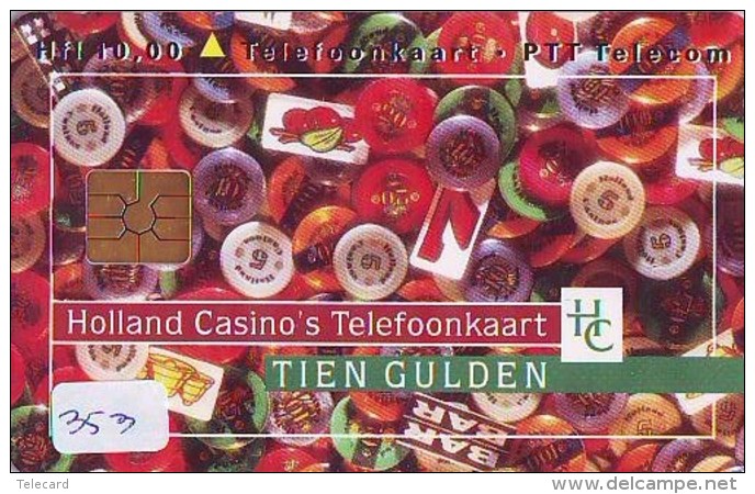 NEDERLAND CHIP TELEFOONKAART CRD-353 * Holland Casino *  Telecarte A PUCE PAYS-BAS ONGEBRUIKT  MINT - Private