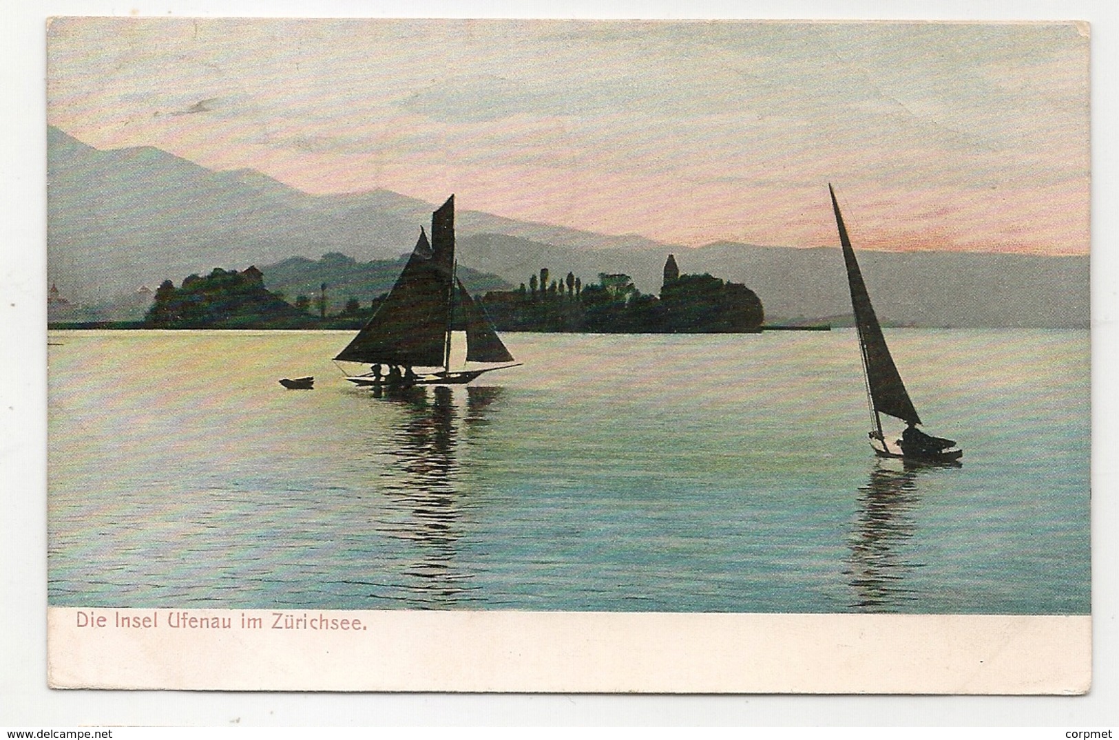BAAR - 1906 POSTCARD Die Insel Ufenau Im Zurichsee - - Baar