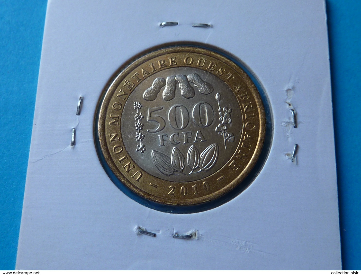 BI - METAL ***  500  FRANCS CFA  B.C.E.A.O  ANNNÉE  2010  ( 3 Photos ) - Ivory Coast