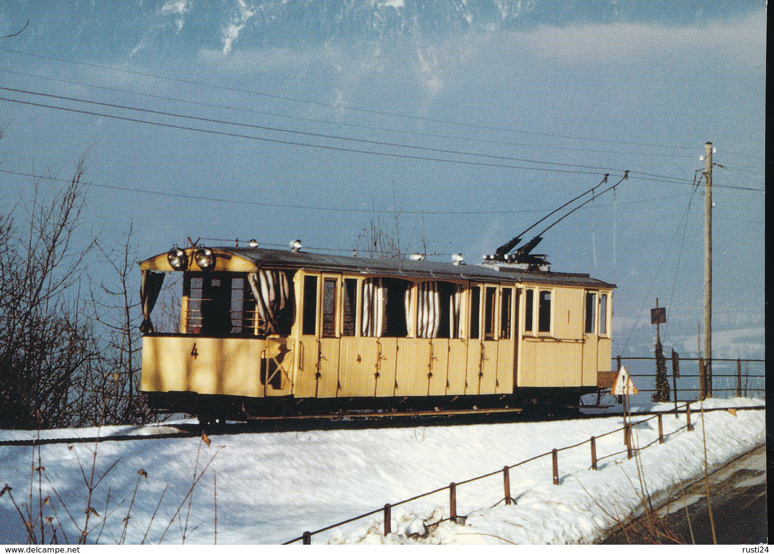 Cog Railway Brunnen - Morschach - Axenstein, Rowan Unit He 1/B 2/4 - Eisenbahnen