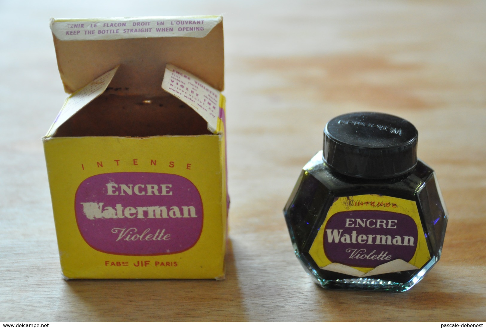 Bouteille D'encre Violette Waterman - Encriers