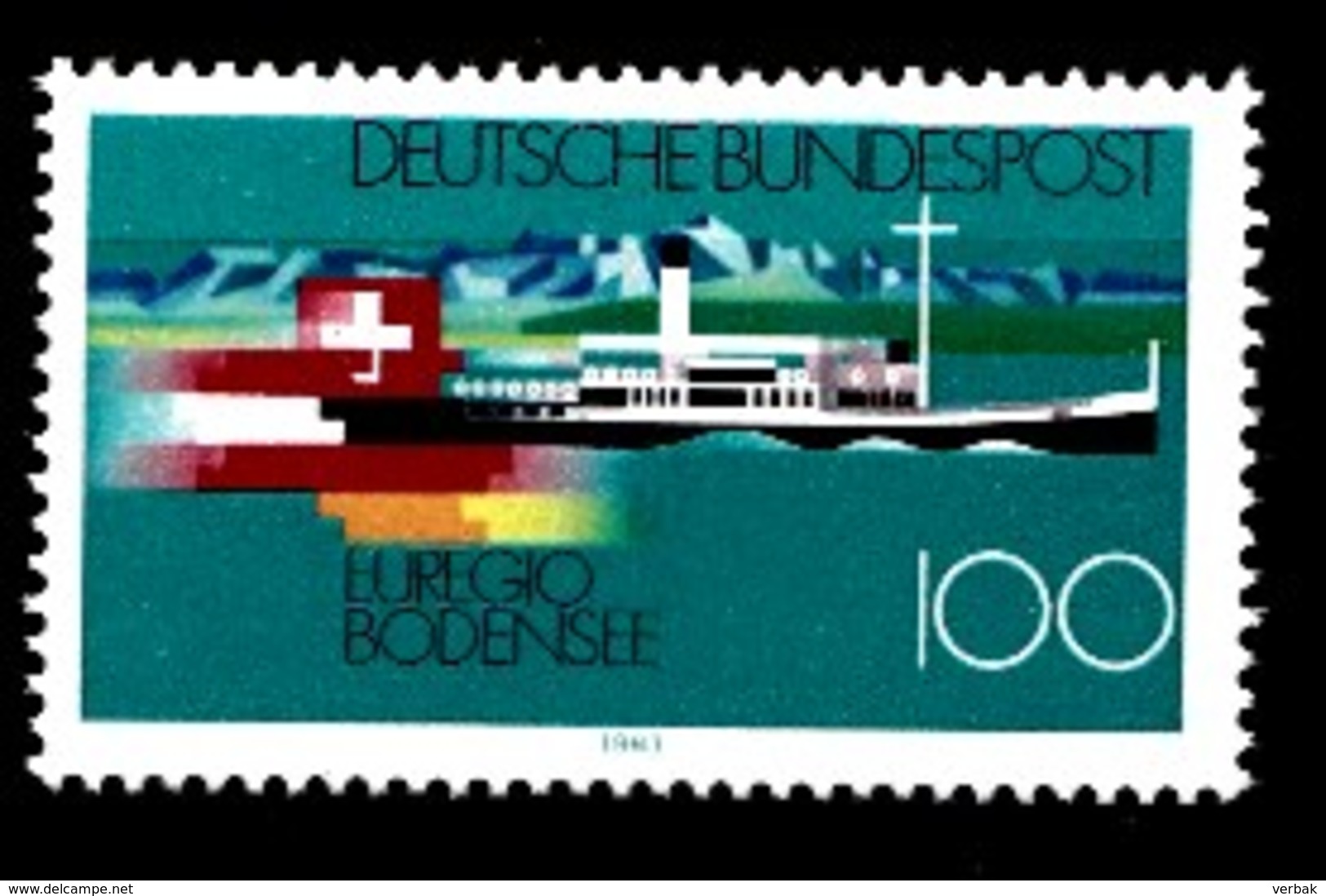 Allemagne Rep.Fed. 1993  Mi.:nr.1678 Euregio Bodensee  Neuf Sans Charniere / Mnh / Postfris - Nuovi