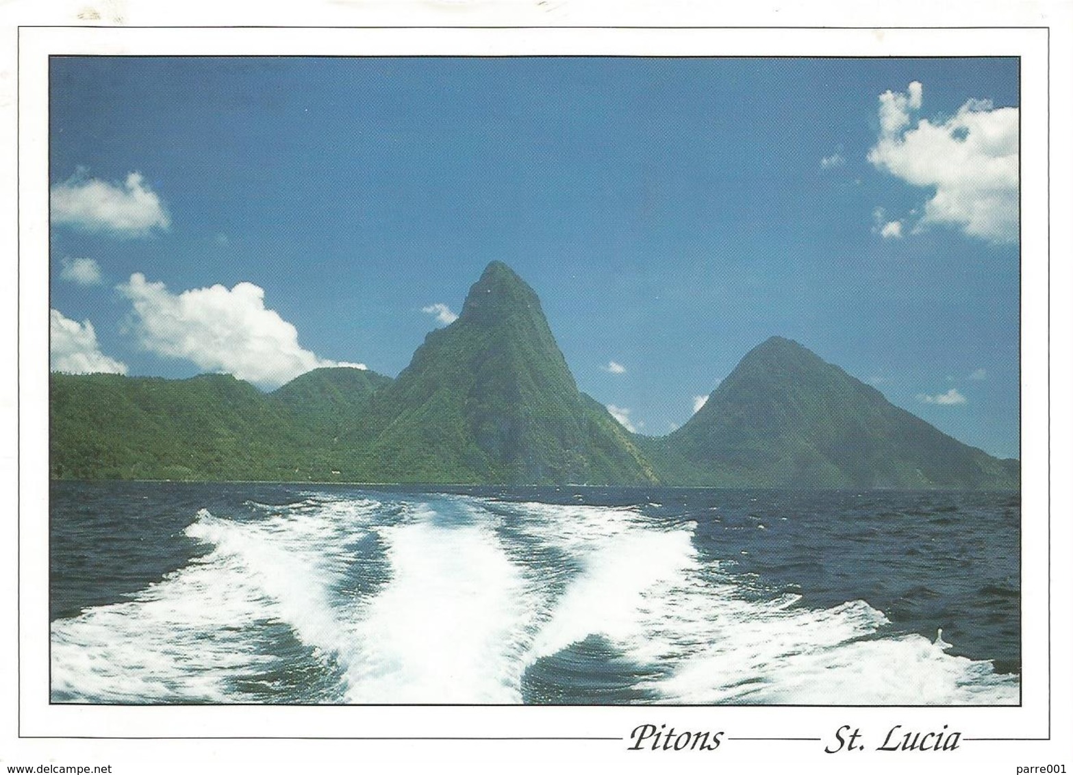 St Lucia 2006 Castries Cocoplum Fruit Chrysobalanus Icaco Viewcard - St.Lucia (1979-...)