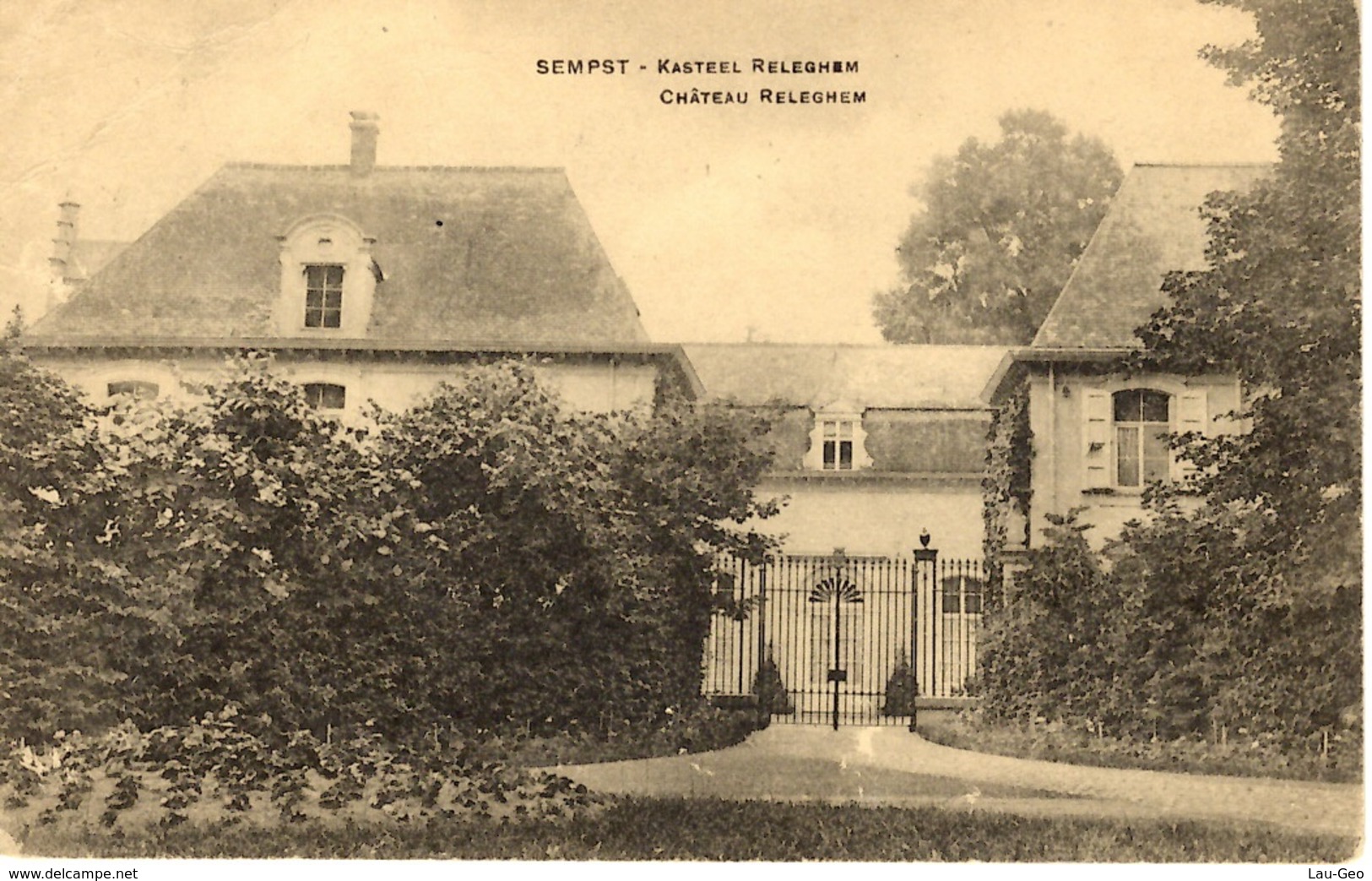 Sempst (Ternat). Kasteel Releghem - Château Releghem - Ternat