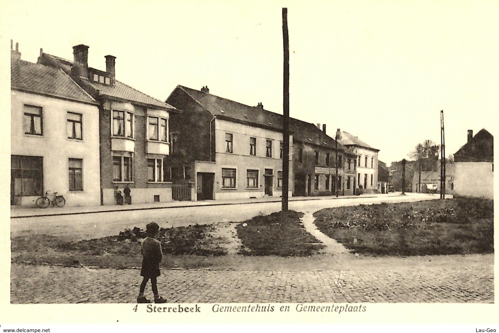 Sterrebeek (Zaventem). Gemeentehuis En Gemeenteplaats. - Zaventem