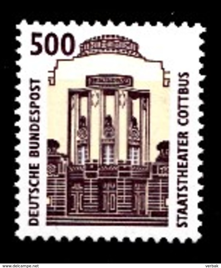 Allemagne Rep.Fed. 1993  Mi.:nr.1679 Sehenswürdigkeiten  Neuf Sans Charniere / Mnh / Postfris - Ongebruikt