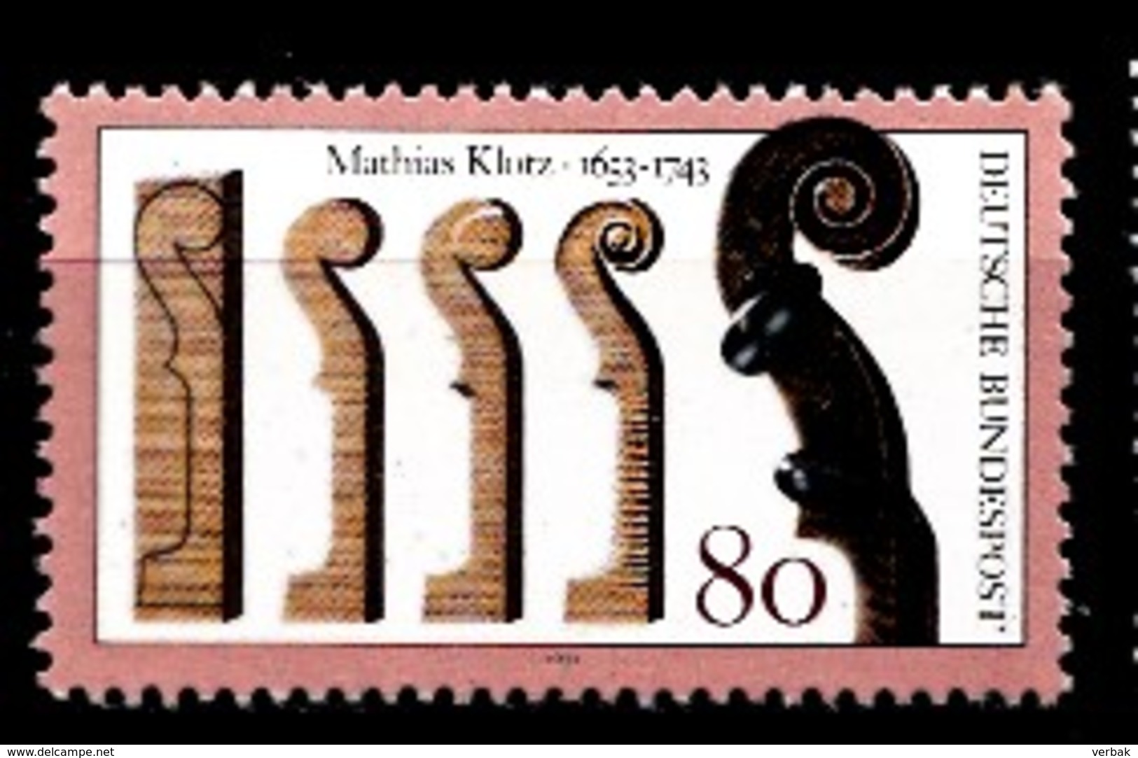 Allemagne Rep.Fed. 1993  Mi.:nr.1688 Todestag Mathias Klotz  Neuf Sans Charniere / Mnh / Postfris - Neufs