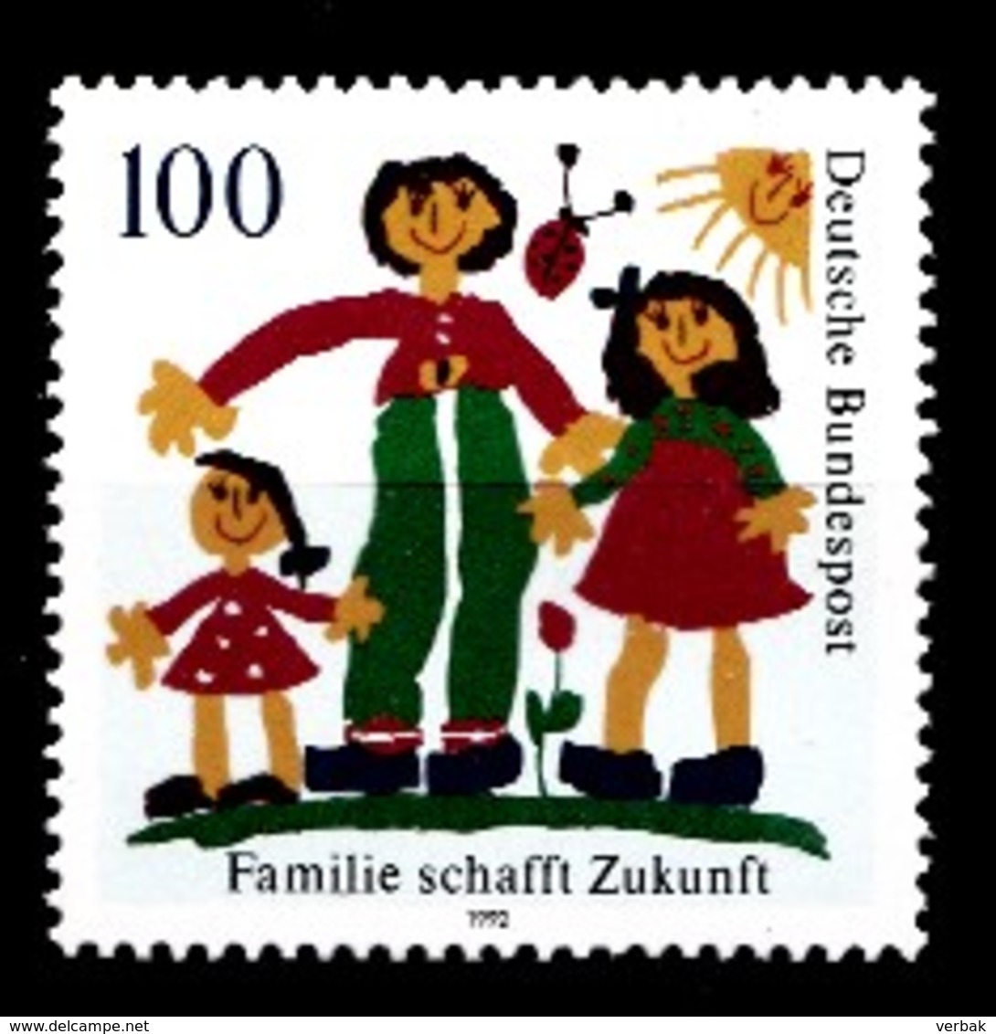 Allemagne Rep.Fed. 1992  Mi.:nr.1621 Familie Schafft Zukunft  Neuf Sans Charniere / Mnh / Postfris - Unused Stamps