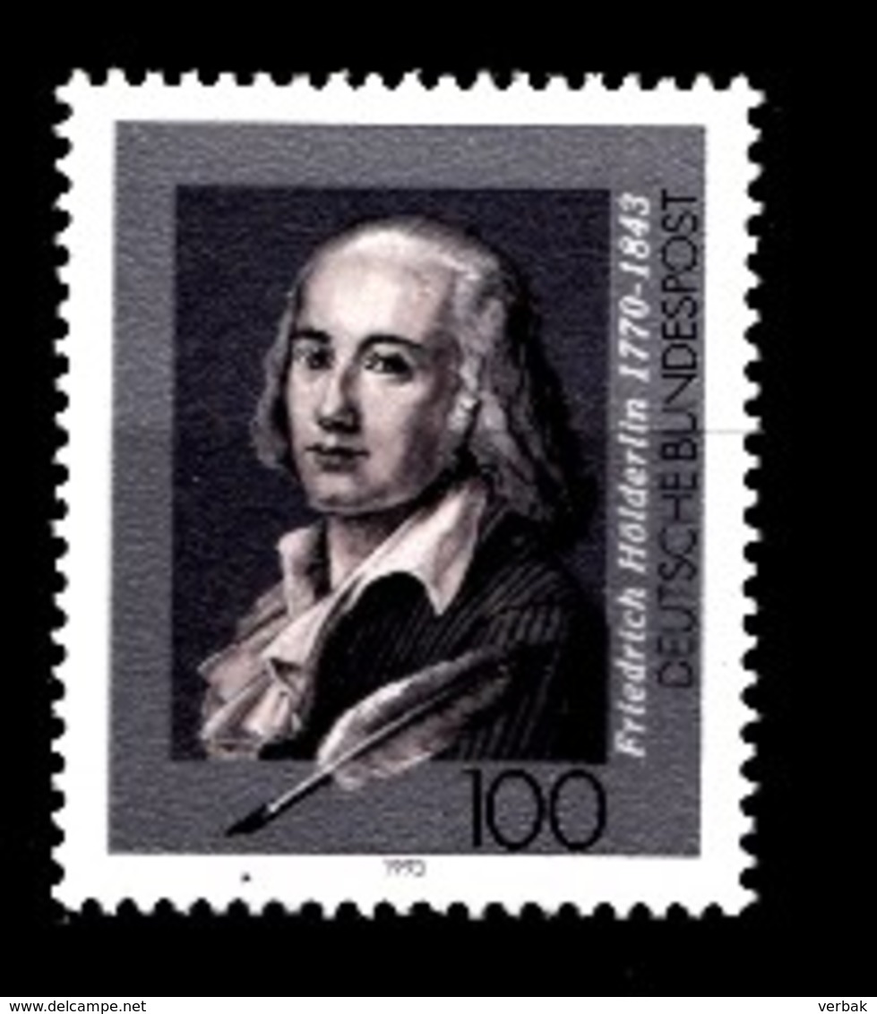 Allemagne Rep.Fed. 1993  Mi.:nr.1681 Todestag Friedrich Hölderlin  Neuf Sans Charniere / Mnh / Postfris - Nuovi