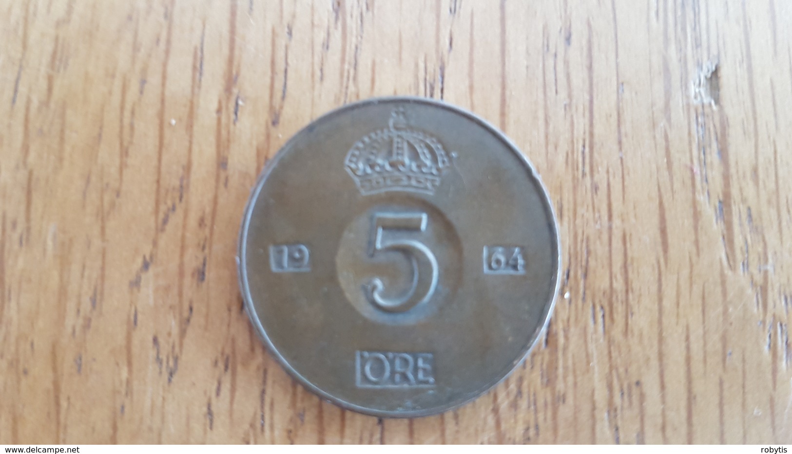 5 ORE  1964 - SVERIGE - SWEDEN - VF+ - Suecia