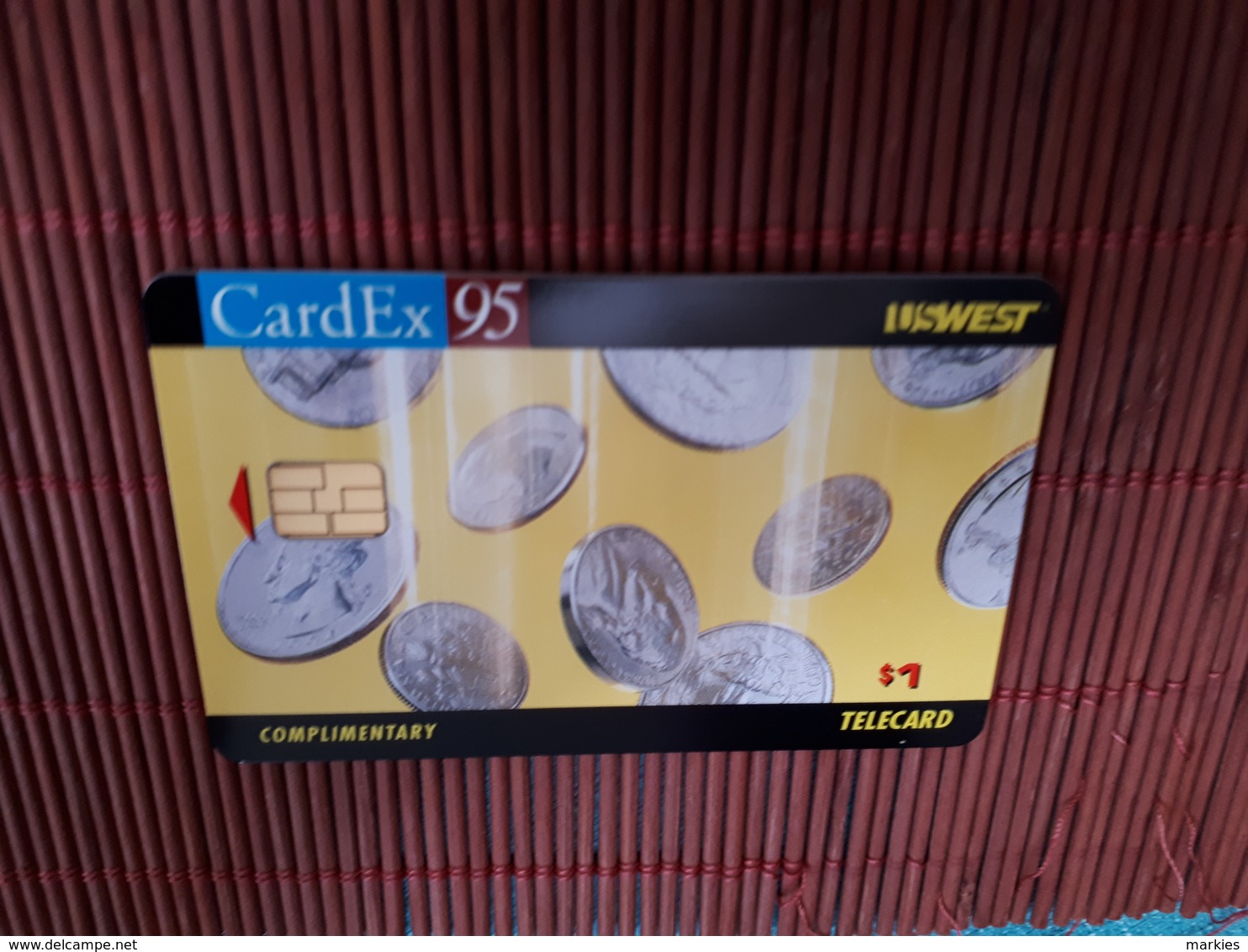 Cardex 95 Phonecard US West 1 $ (mint,Neuve) Rare - [2] Chip Cards