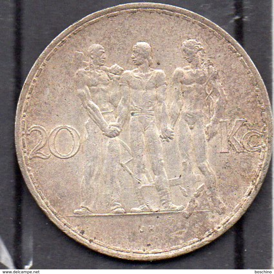 Republika Ceskoslovenska / Tchecoslovaquie - Année 1934 - 20 Korun (silver/argent) - Tchécoslovaquie