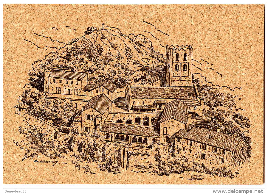 CP LIÈGE (Réf : O 943) CASTEIL (66 PYRÉNÉES-ORIENTALES) Abbaye De Saint-Martin Du Canigou (XI°) - Autres & Non Classés