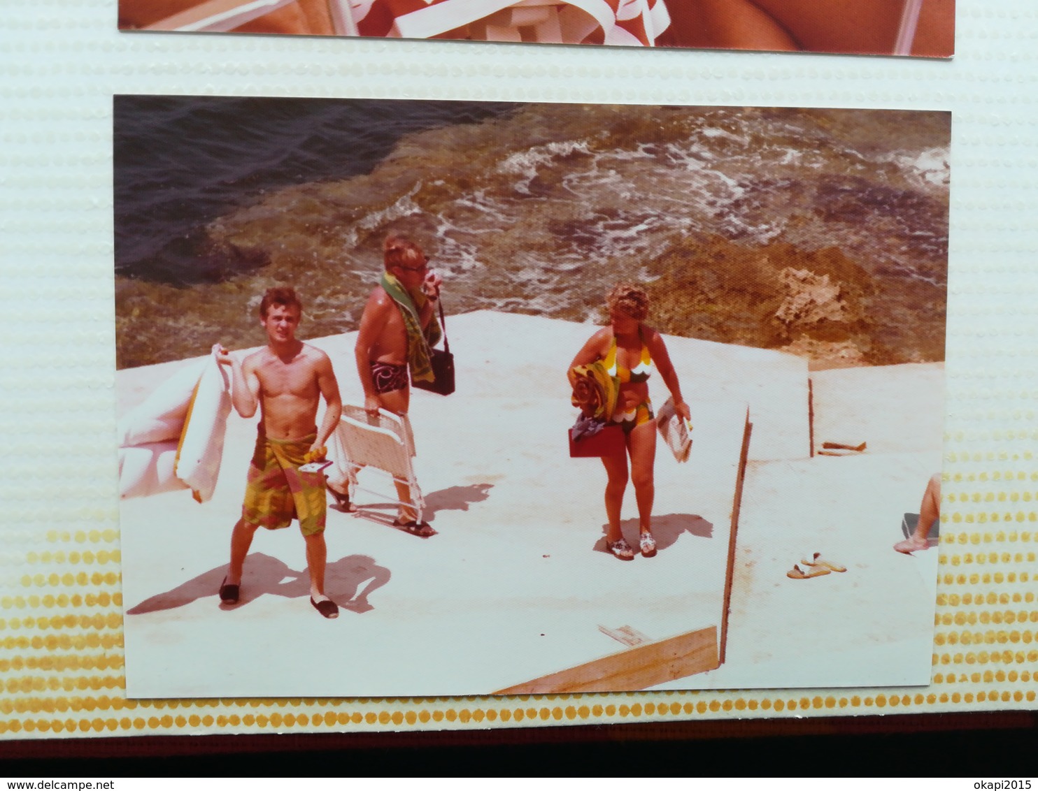 VACANCES ESPAGNE MALLORCA BORD DE L EAU  LOT 40 PHOTOS ORIGINALES EN COULEURS 1974 - Luoghi