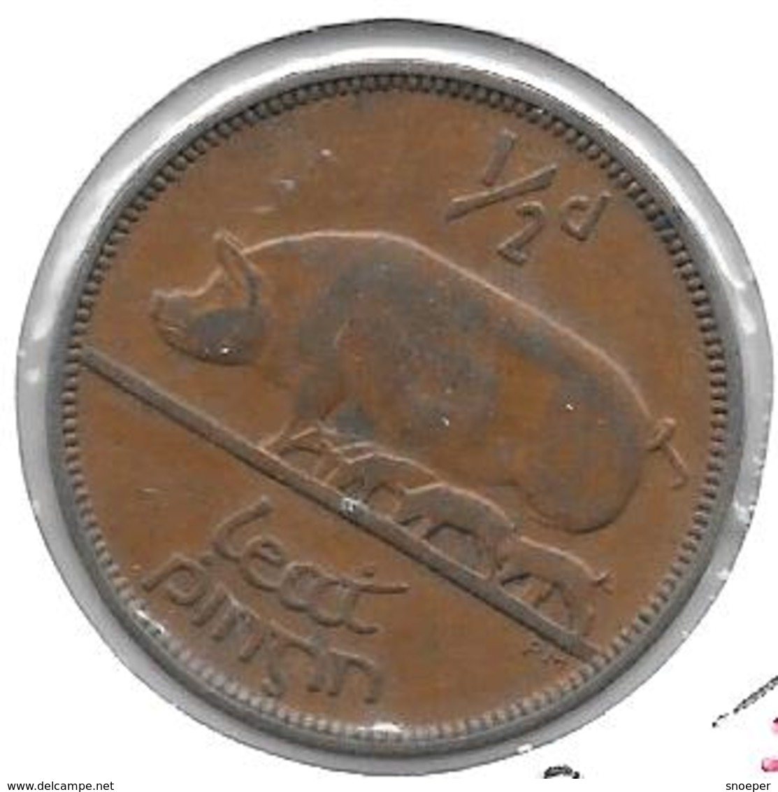 *ireland 1/2 Penny 1928  Km 2  Xf - Irlande