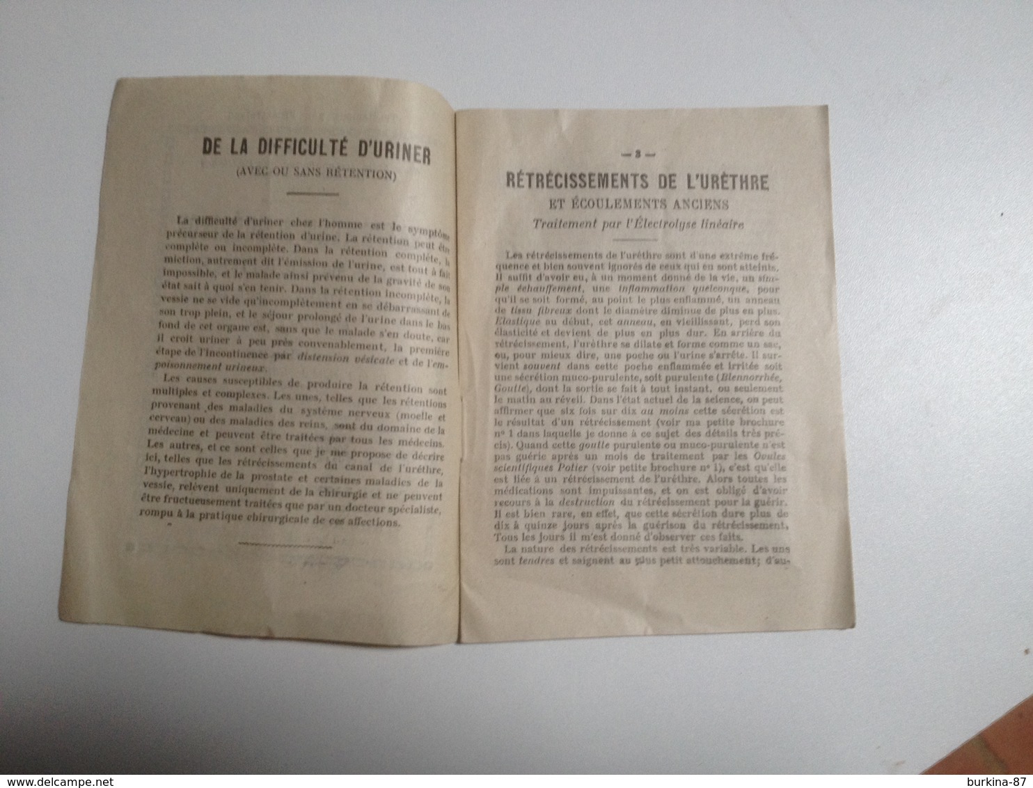 Publicité, Pour Le Traitement Par électrolyse, Dr Bazenerie, Vers 1900 - Pubblicitari