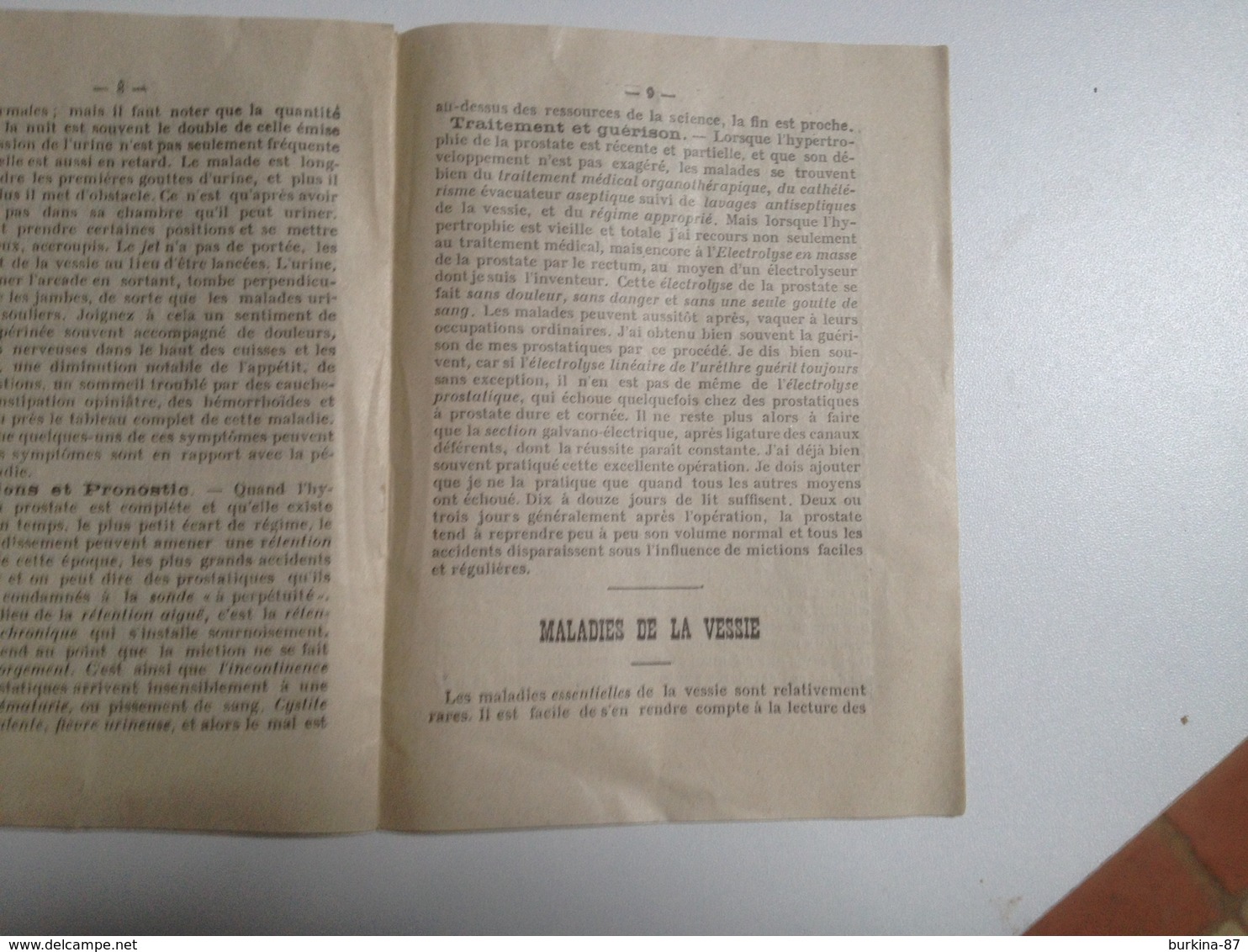 Publicité, Pour Le Traitement Par électrolyse, Dr Bazenerie, Vers 1900 - Pubblicitari