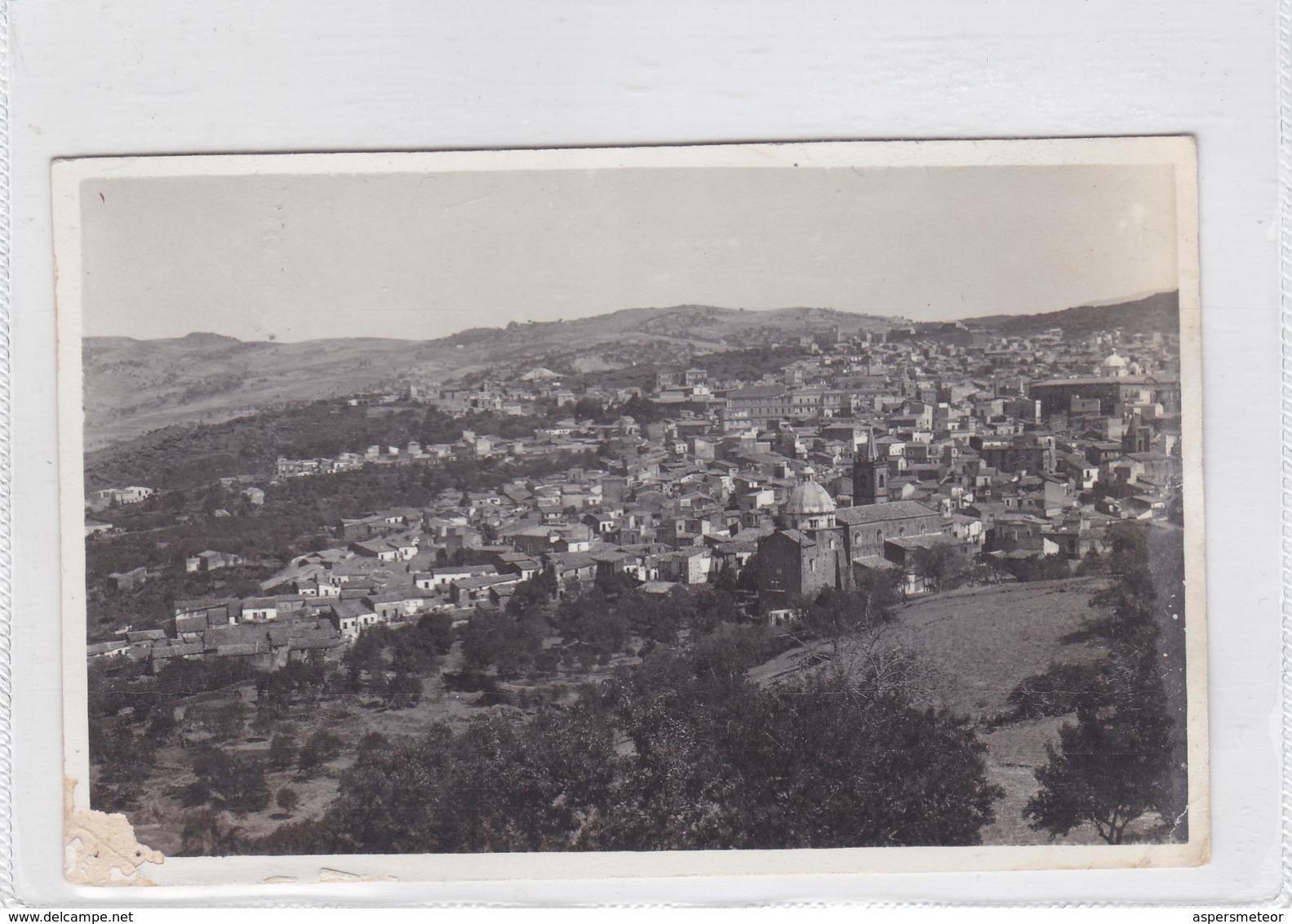 BRONTE, PANORAMA. FOTO F GALIFI CRUPI. CIRCA 1900's UNUSED- BLEUP - Catania