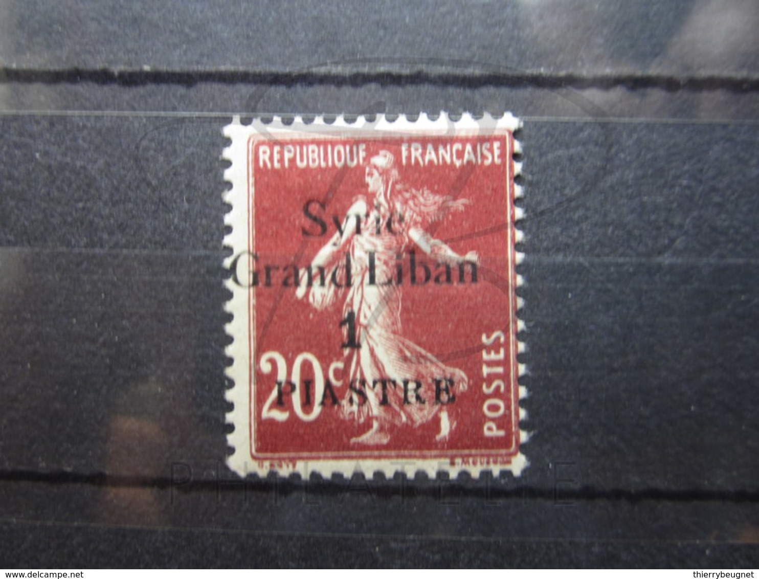 VEND BEAU TIMBRE DE SYRIE N° 92 , BRUN-ROUGE CLAIR , XX !!! - Neufs