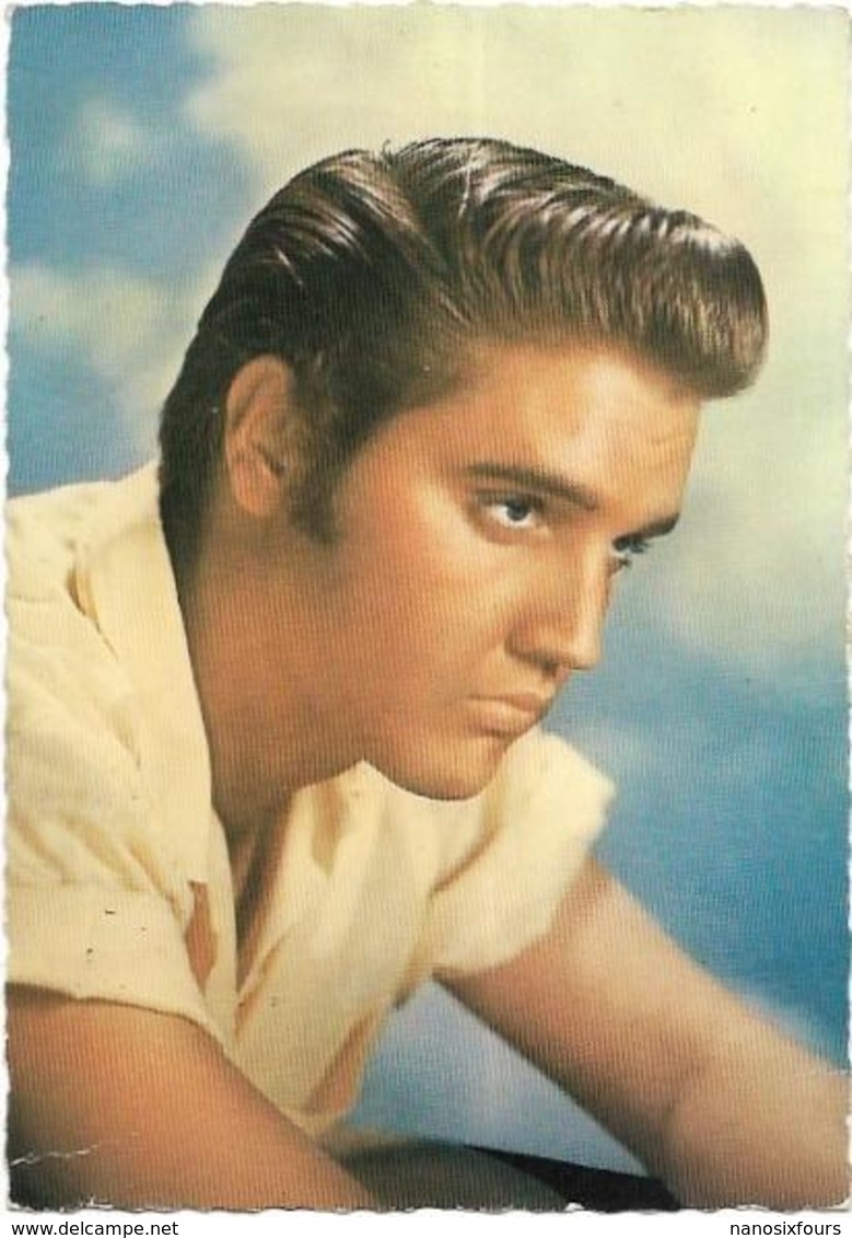 CHANTEURS.  CARTE ELVIS PRESLEY - Singers & Musicians