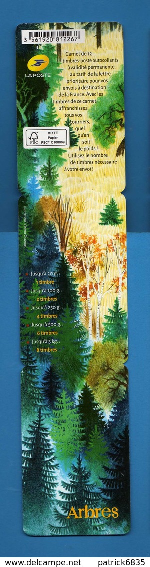 Francia ** -2018 -  CARNET ARBRES   .MNH.  Vedi Descrizione - Unused Stamps