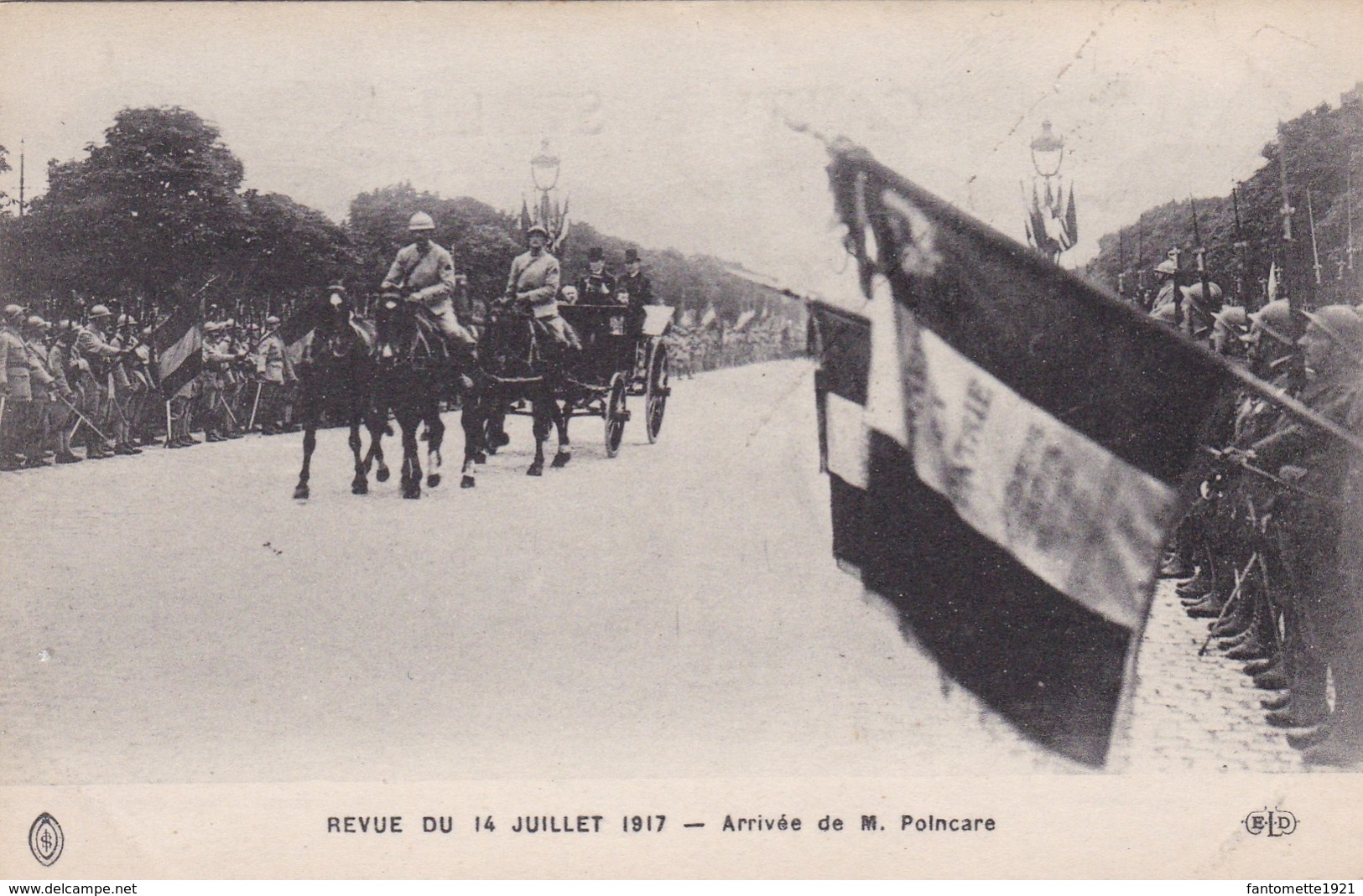 REVUE DU 14/07/1917  ARRIVEE DE MR POINCARE (dil405) - Guerre 1914-18