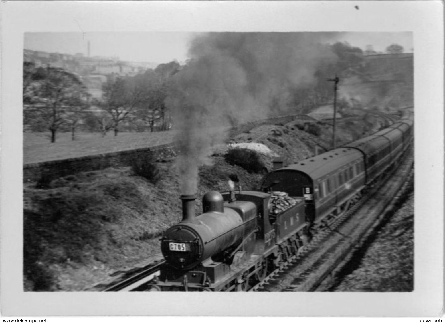 Railway Photo LMS 3F 12273 Luddendenfoot L&YR Class 11 Aspinall 0-6-0 Loco - Trains