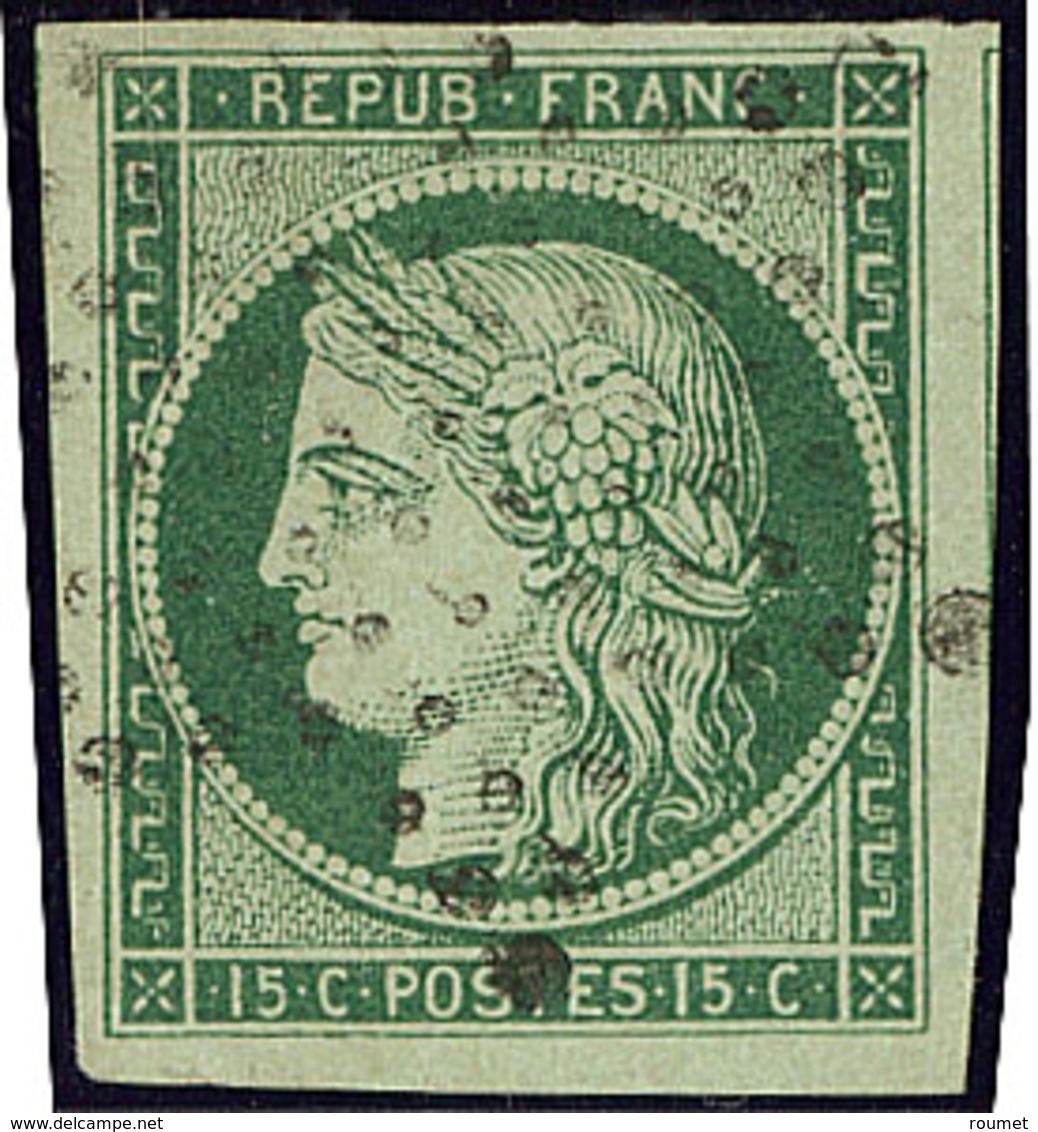 No 2c, Deux Voisins, Obl étoile, Jolie Pièce. - TB. - R - 1849-1850 Cérès