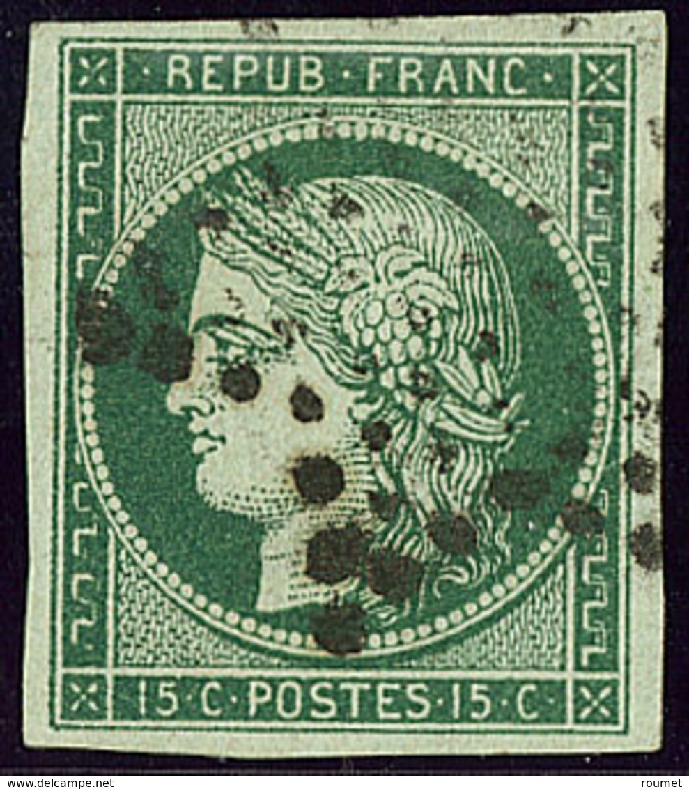 No 2e, Obl étoile. - TB. - R - 1849-1850 Ceres