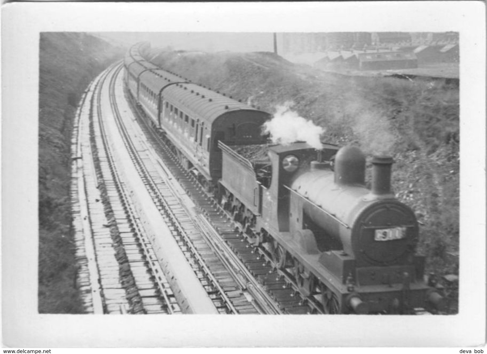 Railway Photo LMS 3F 12336 Luddendenfoot L&YR Class 11 Aspinall 0-6-0 Loco - Trains