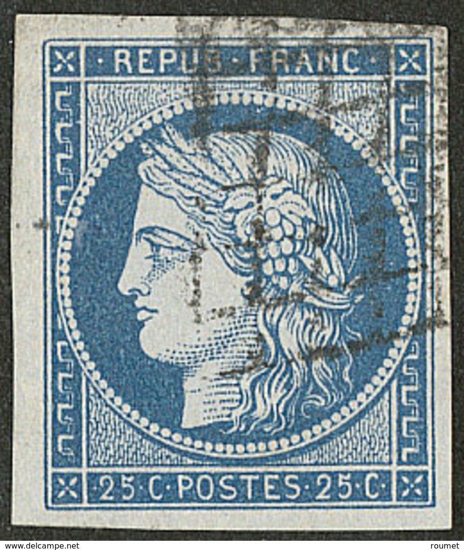 No 4, Obl Grille, Ex Choisi. - TB - 1849-1850 Ceres