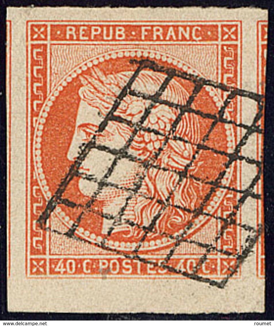 No 5, Deux Voisins + Grand Bdf, Superbe. - R - 1849-1850 Ceres