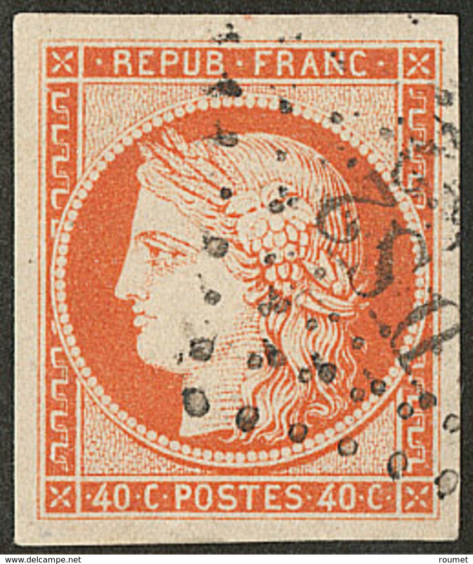 No 5, Obl Losange "DS 2", Jolie Pièce. - TB. - R - 1849-1850 Cérès