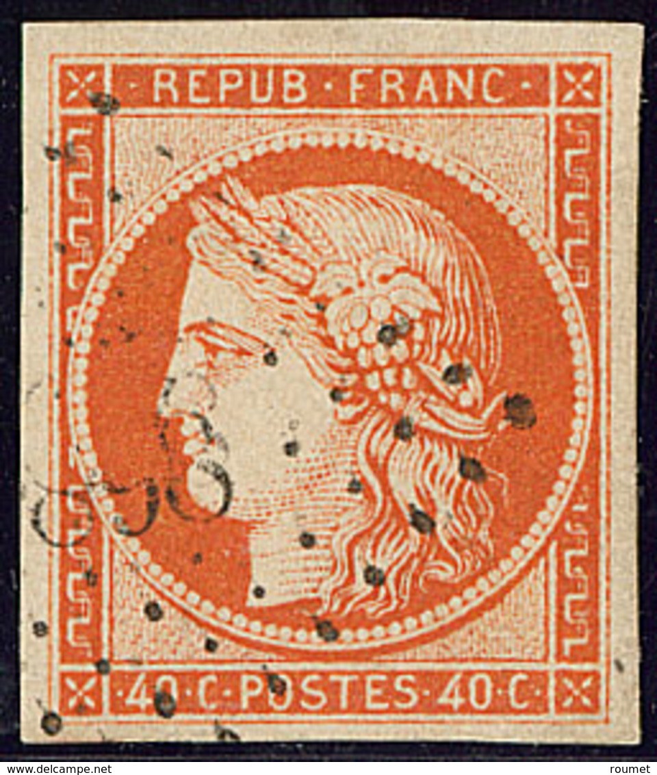 No 5, Obl Pc 898, Jolie Pièce. - TB - 1849-1850 Cérès