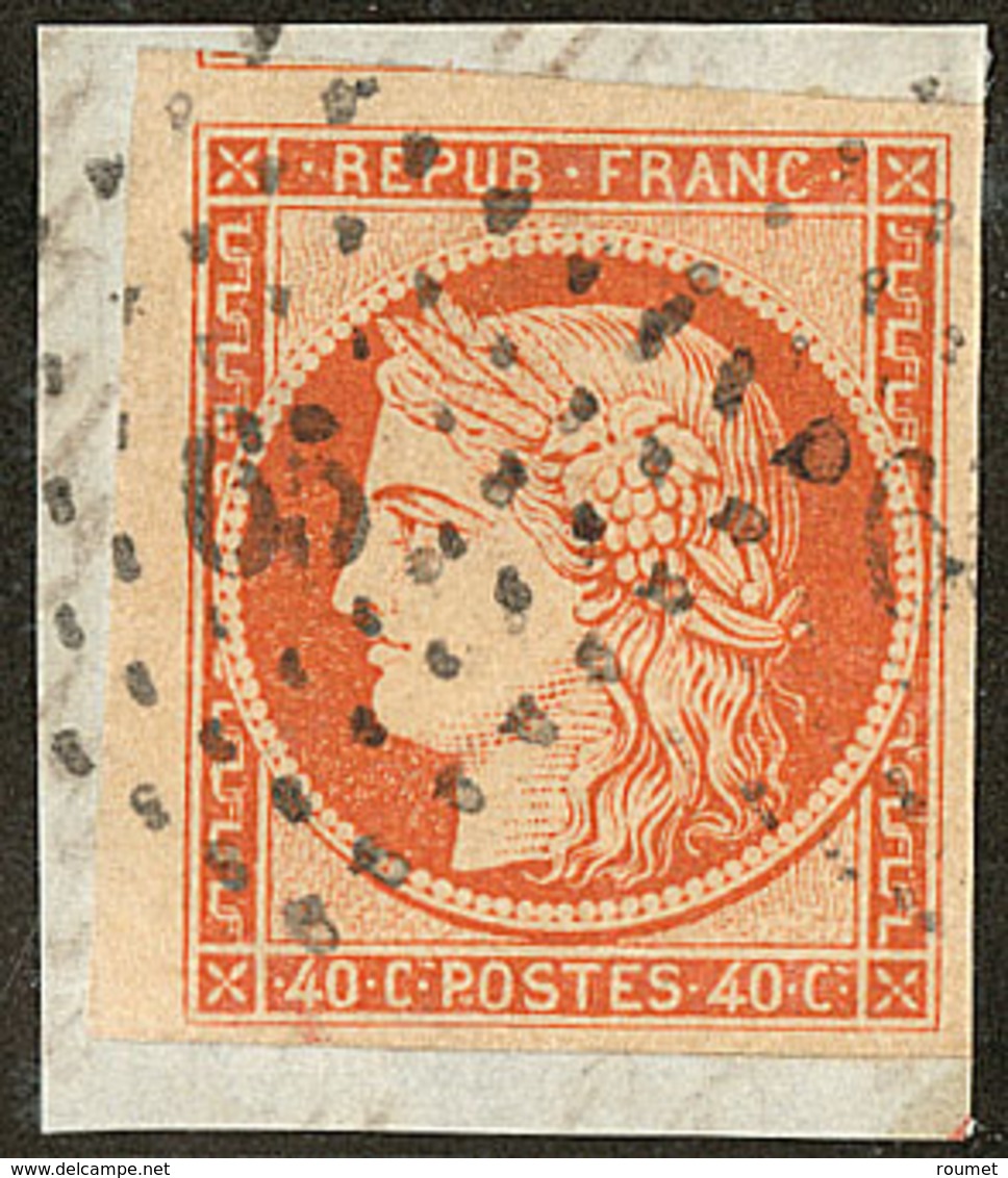 No 5, Obl Pc 65 Sur Petit Fragment. - TB - 1849-1850 Ceres