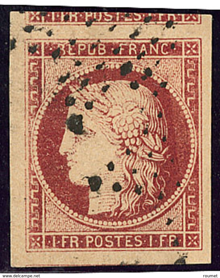 No 6b, Deux Voisins, Obl étoile, Superbe. - R - 1849-1850 Ceres