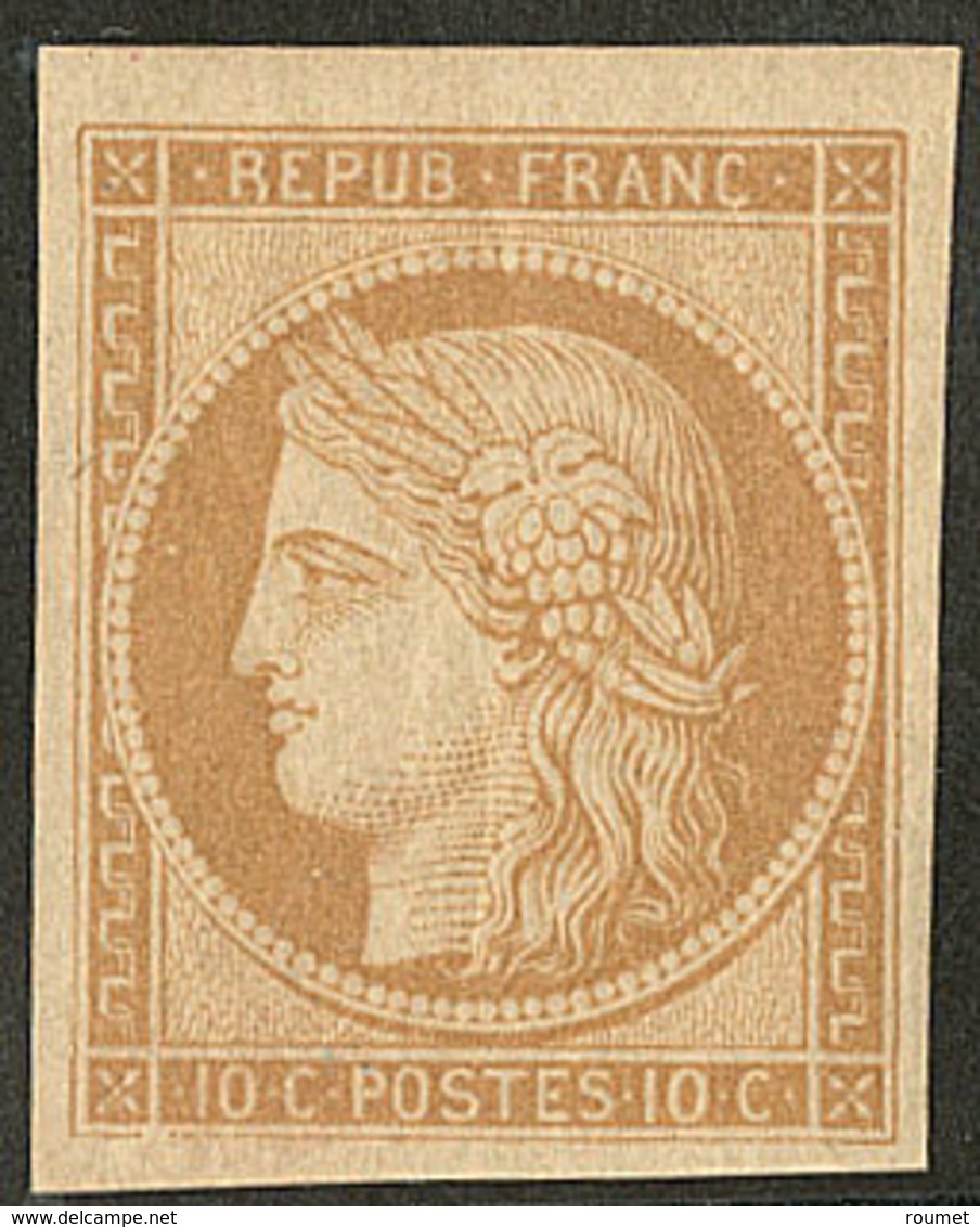 * Réimpression. No 1e, Très Frais. - TB - 1849-1850 Ceres