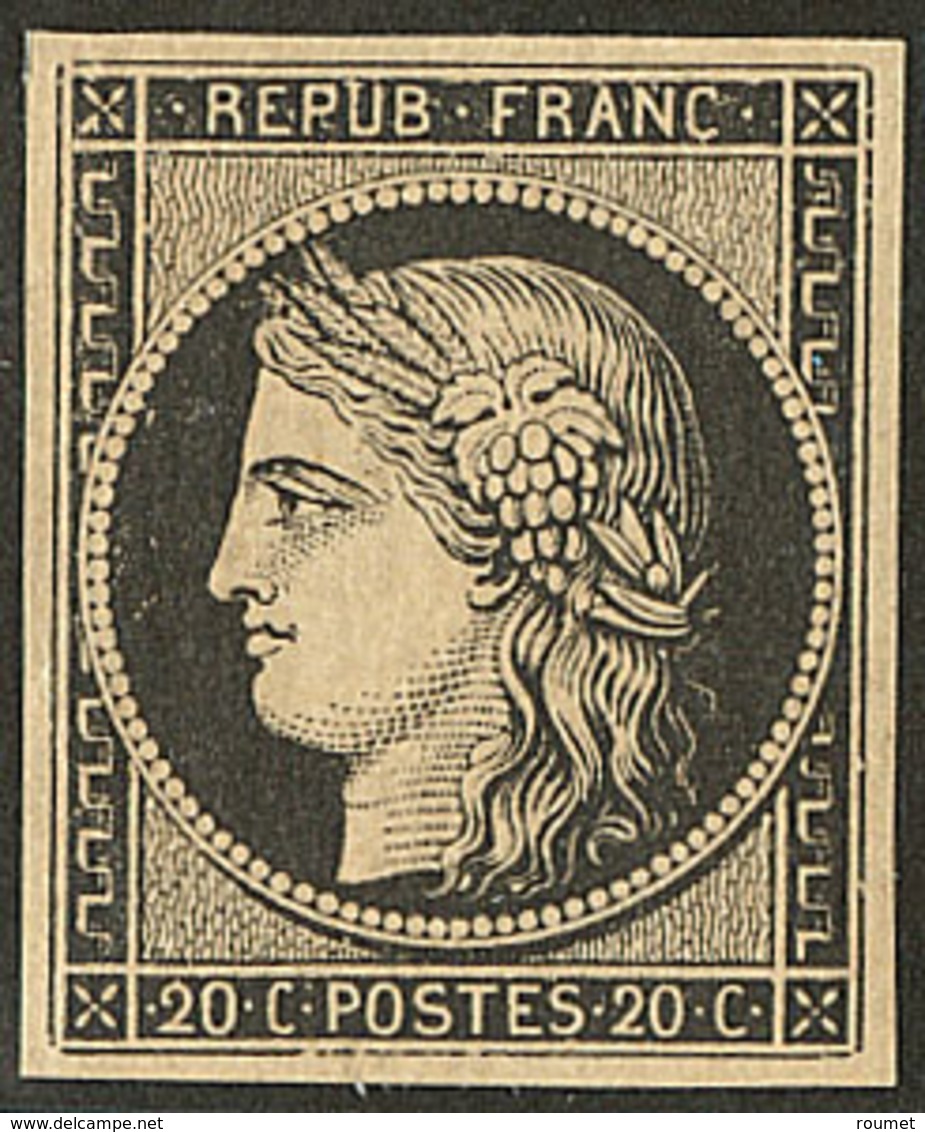 * Réimpression. No 3k, Très Frais. - TB - 1849-1850 Ceres